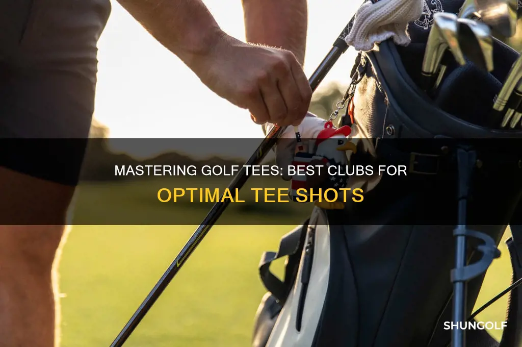 which clubs should be used with a golf tee