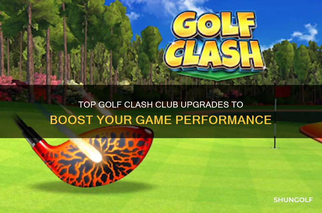 which clubs should you upgrade in golf clash