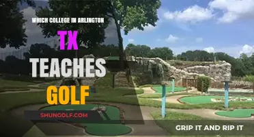 Discover the Best College in Arlington, TX for Golf Instruction