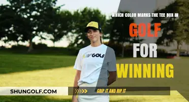 Winning Tee Box Color in Golf: Unveiling the Champion's Mark