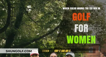 Women's Golf Tee Box Colors: Understanding the Markings on the Course