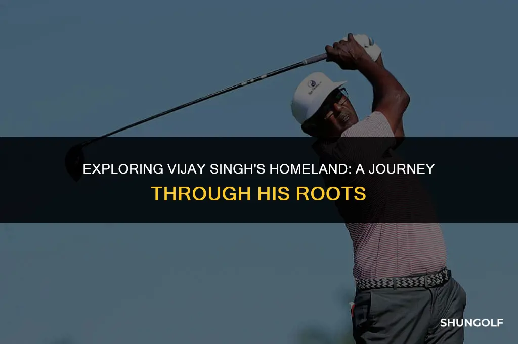 which country does the golf player vijay singh belong