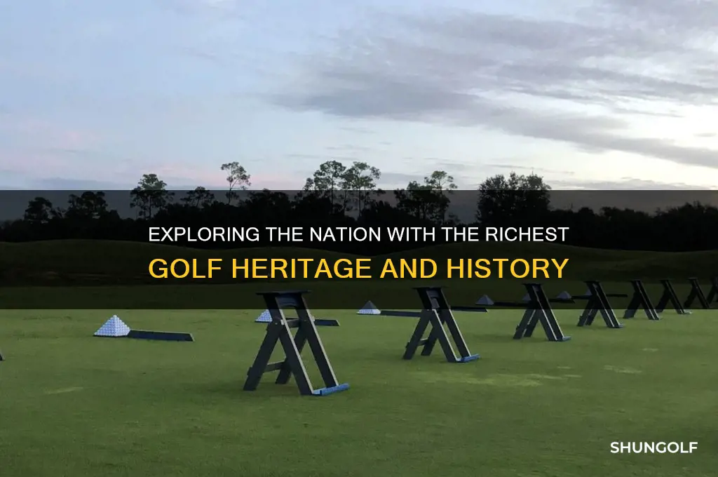 which country has the greatest golf heritage