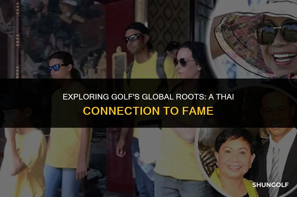 which famous golf player mother is from thailand