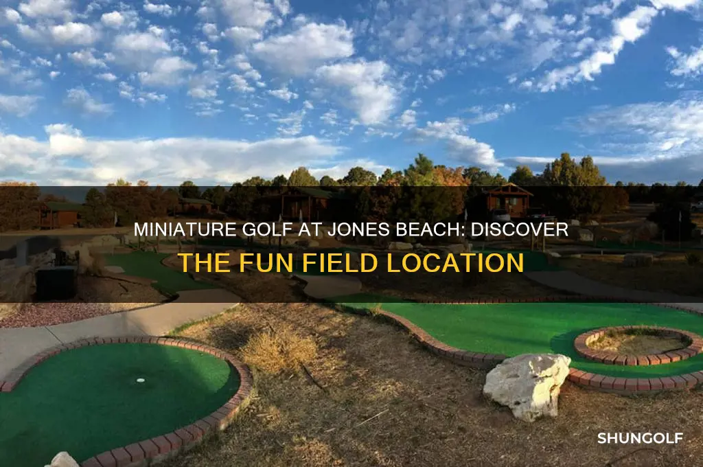which field of jones beach has miniature golf