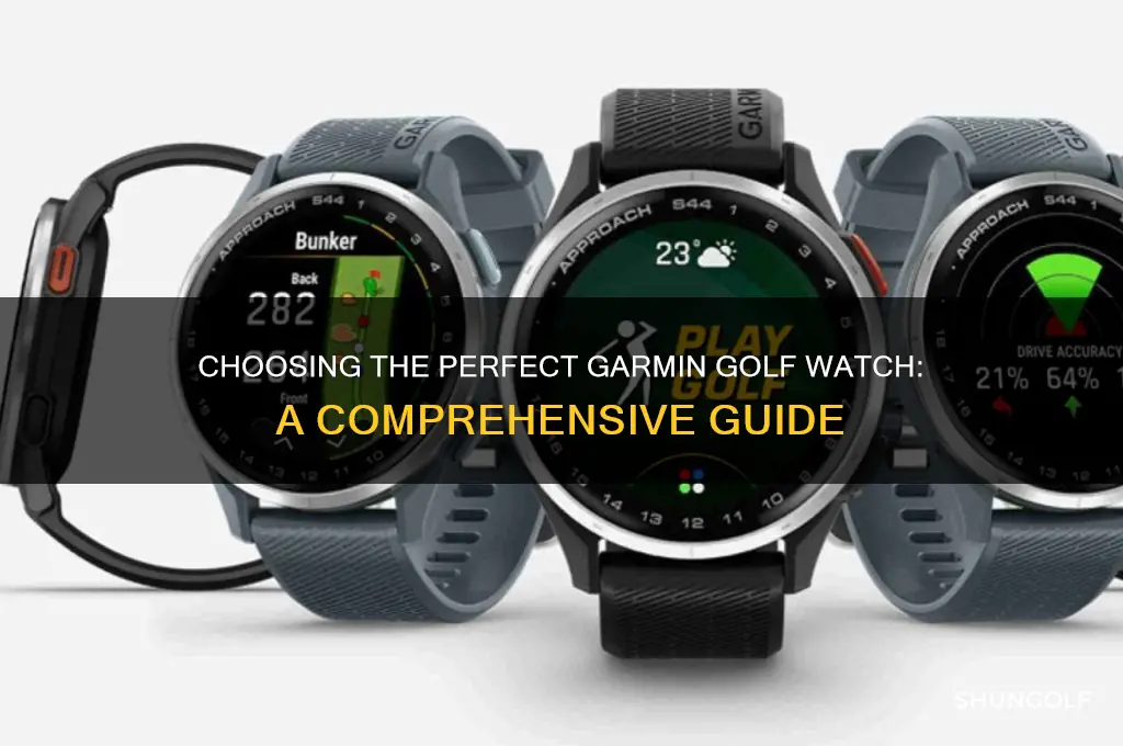 which garmin golf