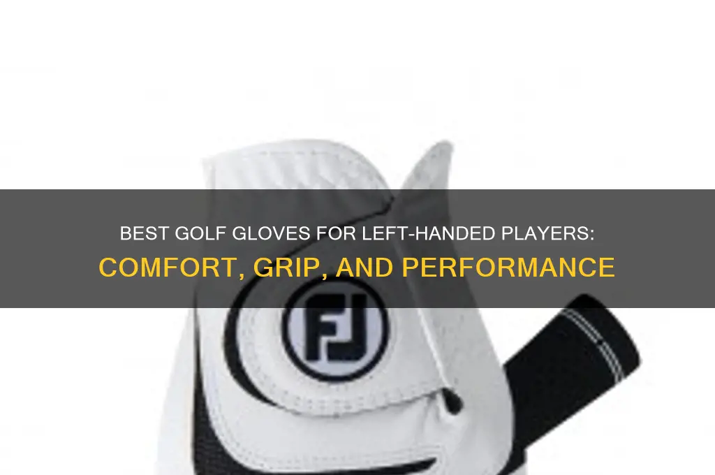 which glove for left handed golfer