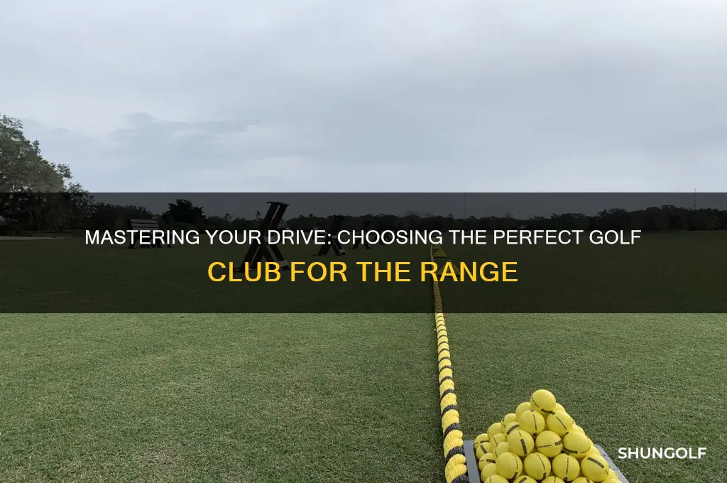 which golf club for driving range