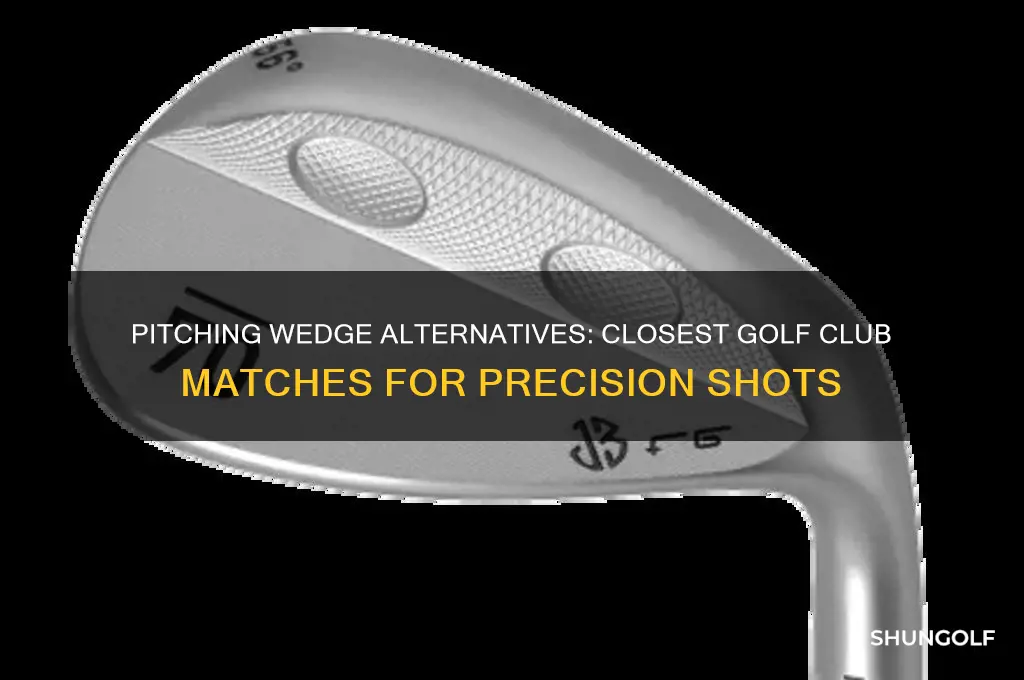 which golf club is closest to a pitching wedge