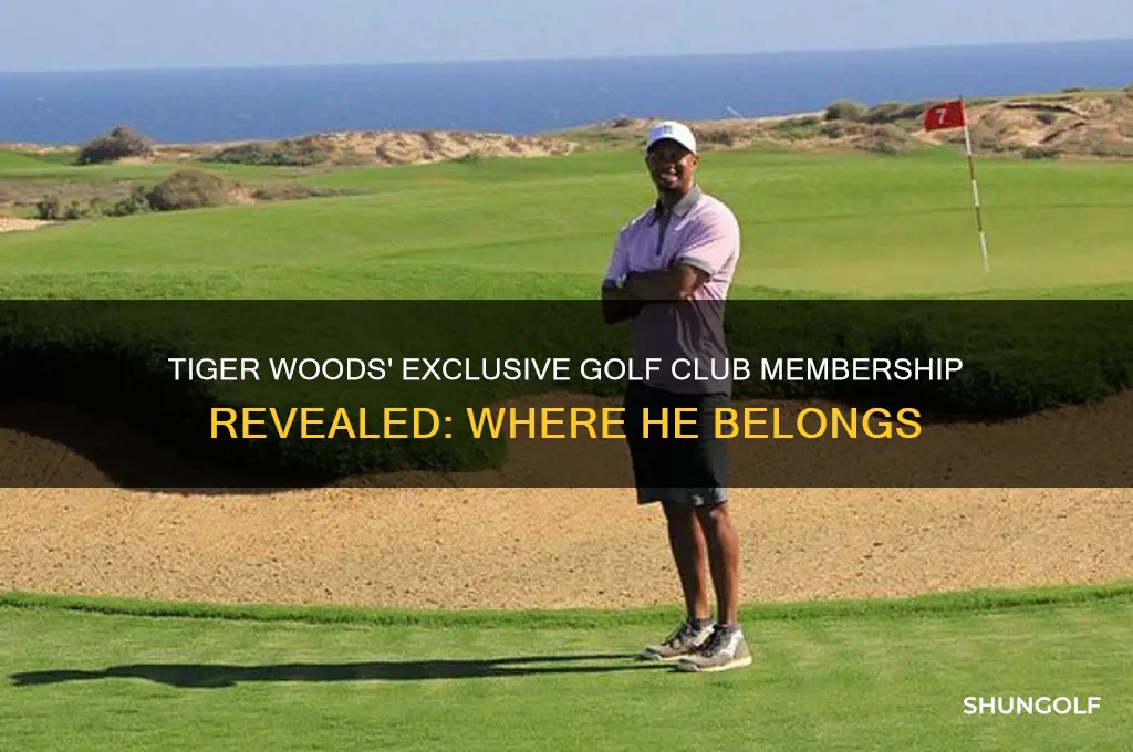 which golf club is tiger woods a member of