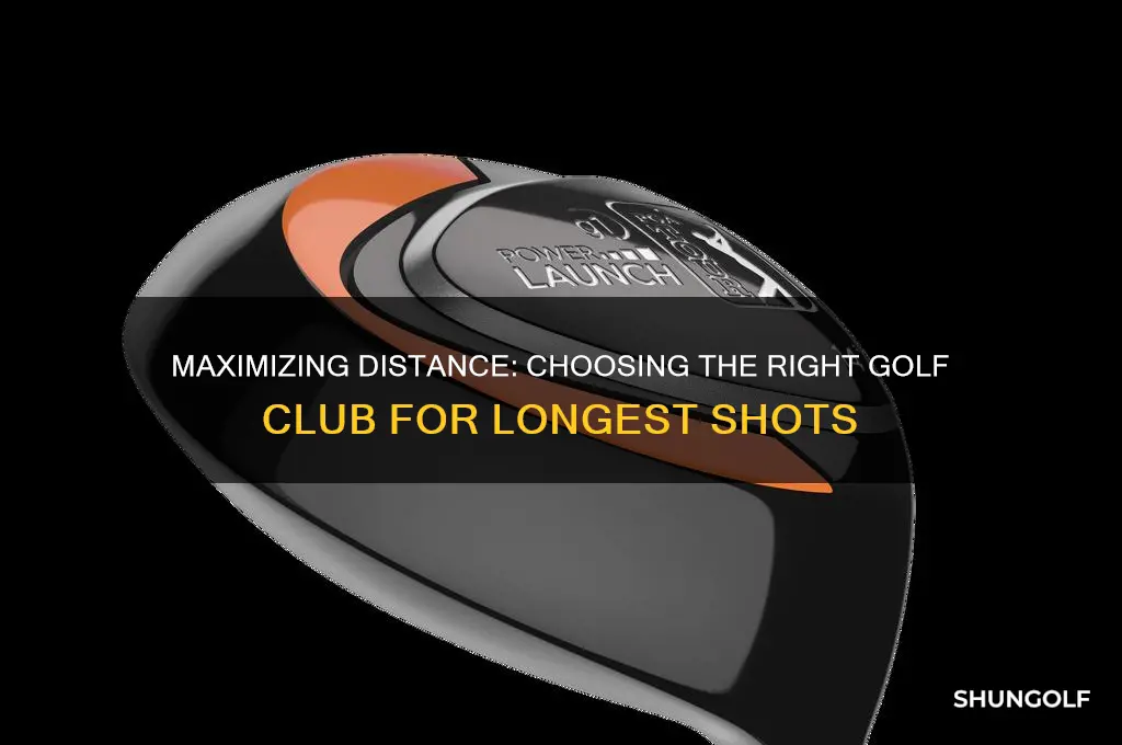 which golf club is used to hit the farthest