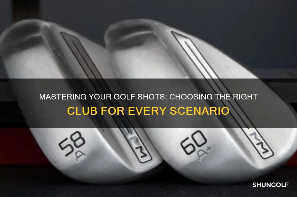 which golf club to use for a shot