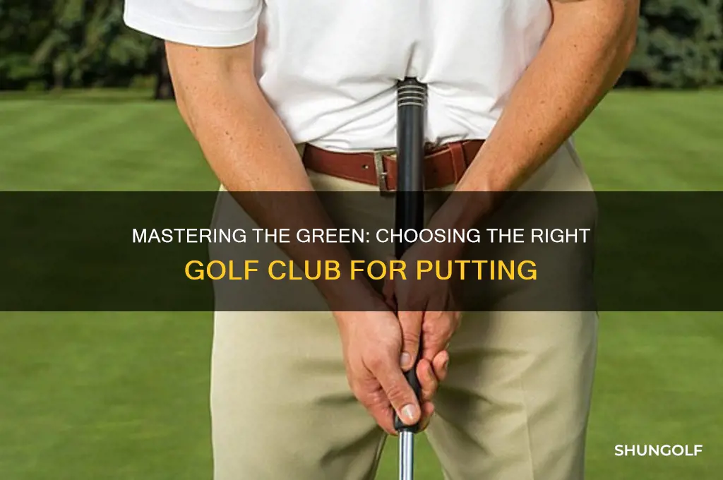 which golf club to use for putting