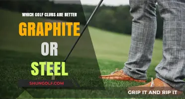 Graphite vs. Steel Golf Clubs: Which Material Suits Your Game Best?