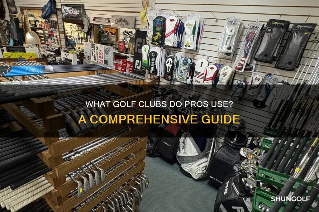 which golf clubs do pros use