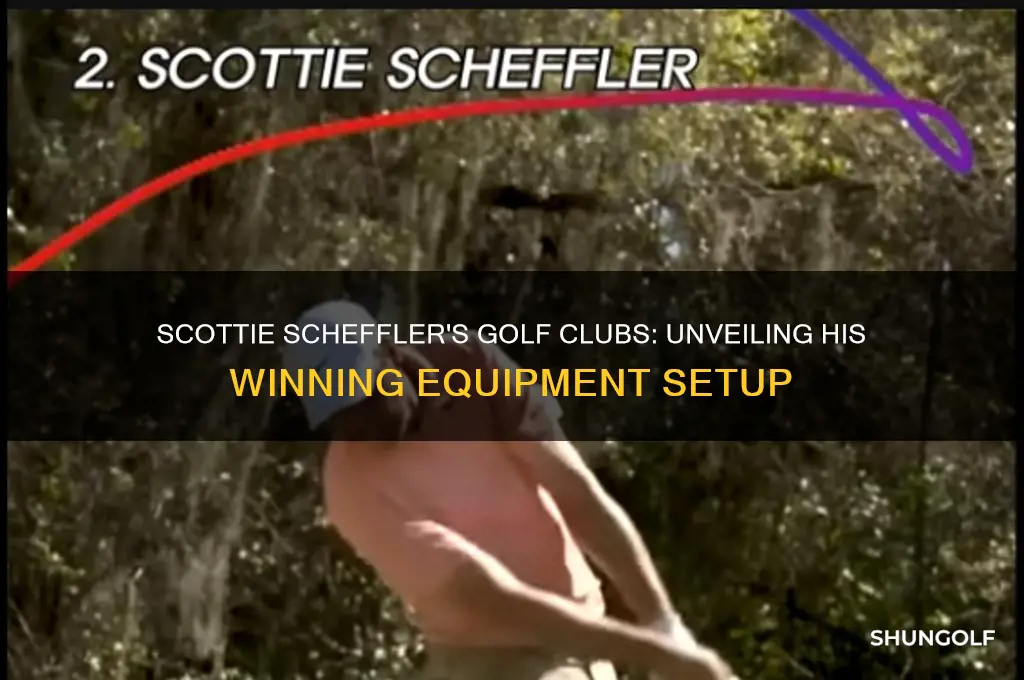 which golf clubs does scottie scheffler use