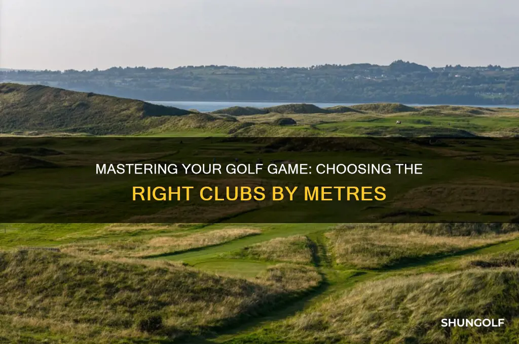 which golf clubs to use in metres