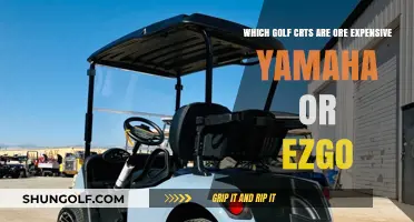 Yamaha vs. EZGO Golf Carts: Which Brand Costs More?