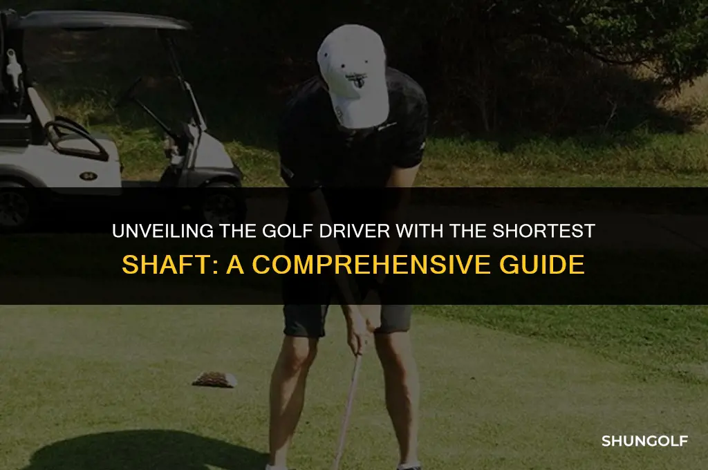 which golf driver comes with the shortest shaft