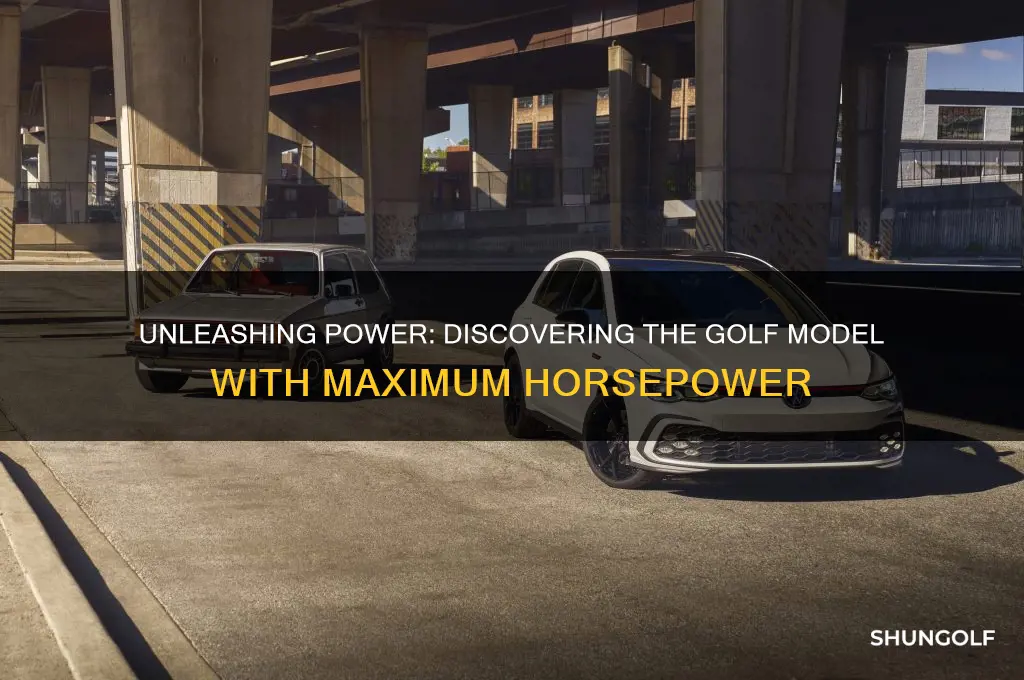 which golf has the most hp