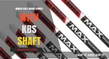Top Golf Irons Featuring KBS Shafts for Enhanced Performance