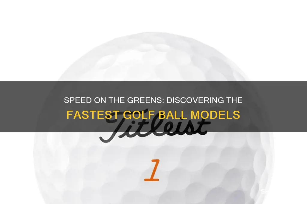 which golf is the fastest