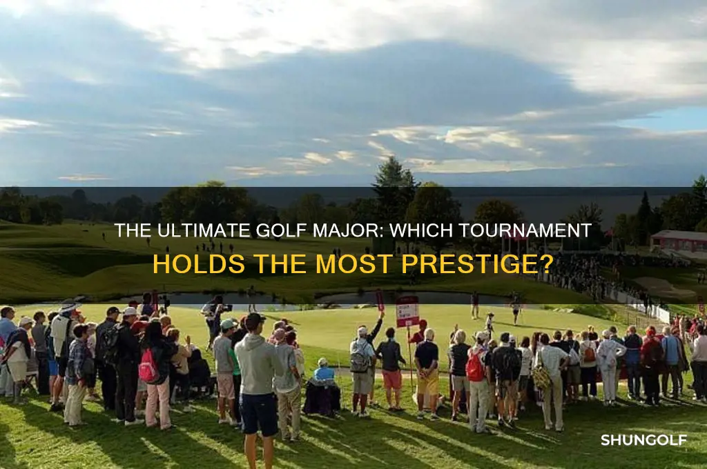 which golf major is the most important