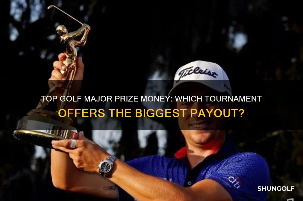 which golf major pays the most
