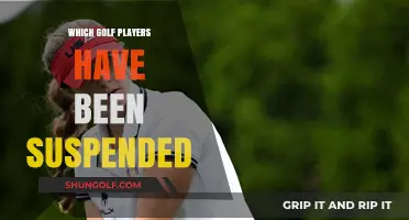 Suspended Golfers: Notable Players Benched from Professional Play