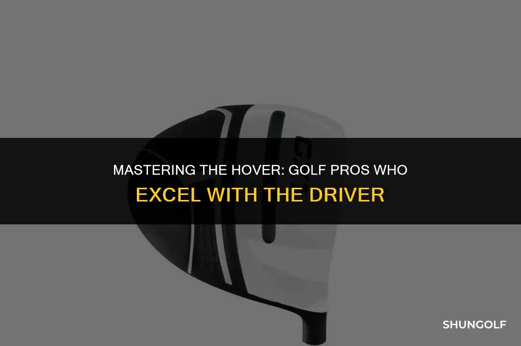 which golf professionals that hovers driver