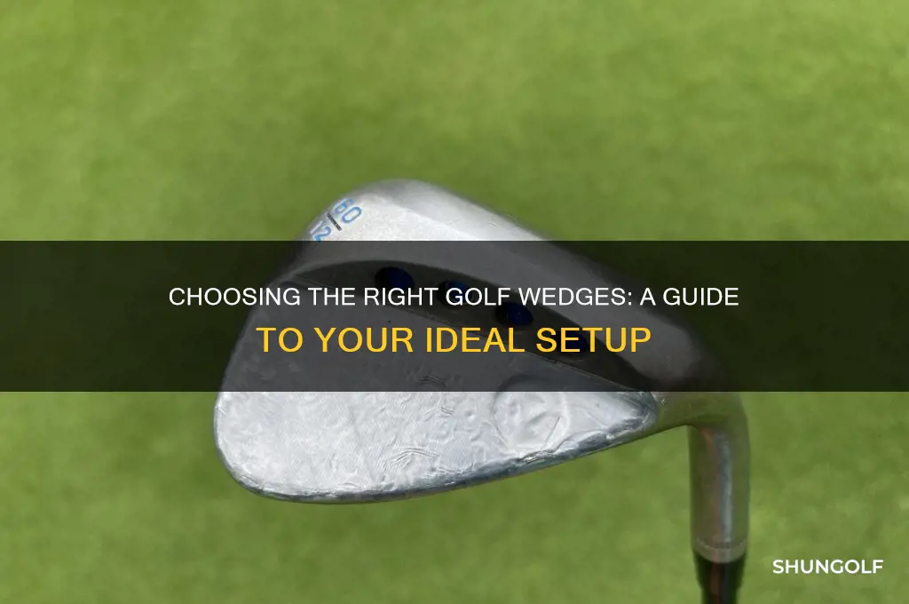which golf wedges should i carry