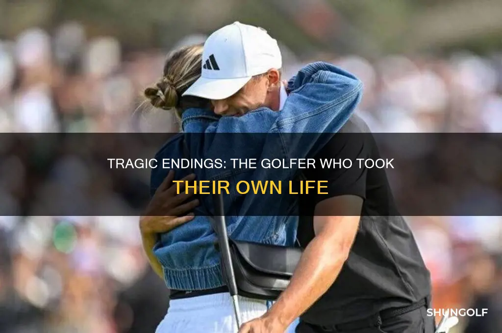 which golfer commited suicide