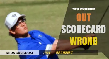 Golfer's Scorecard Blunder: Who Made the Costly Mistake?