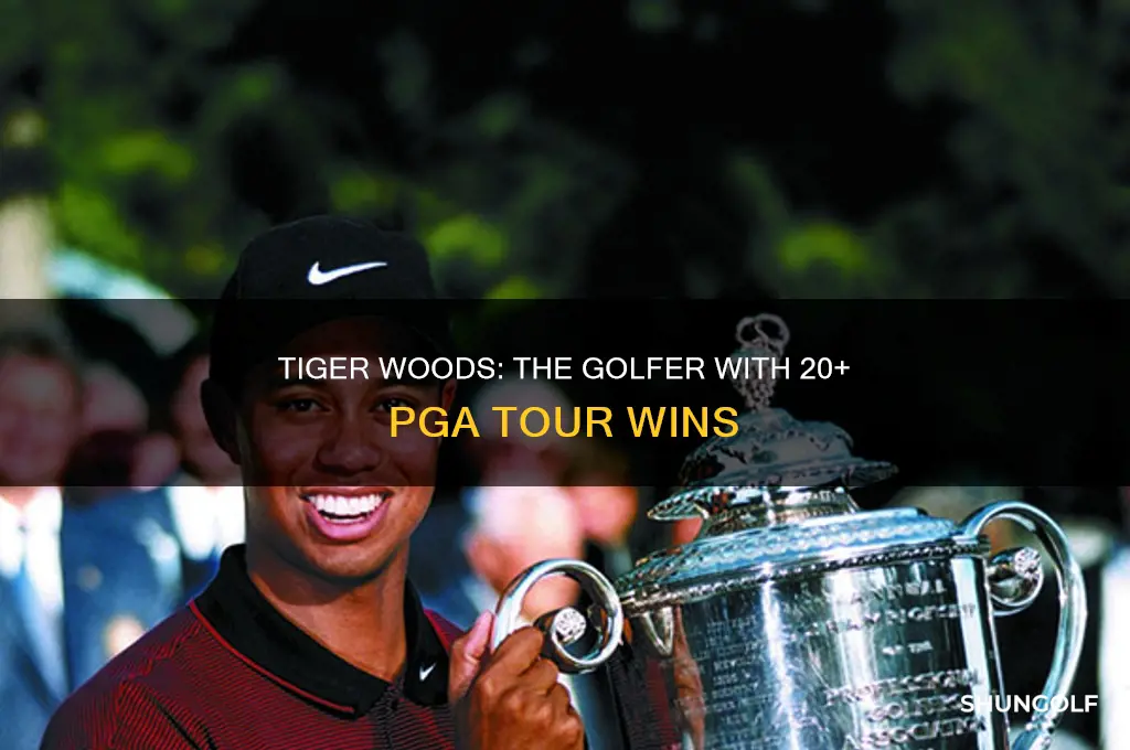 which golfer has 20 pga tour wins