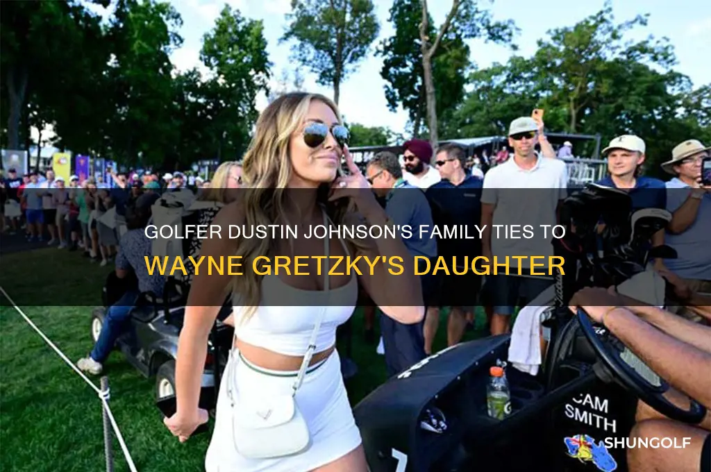 which golfer has children with wayne gretzky