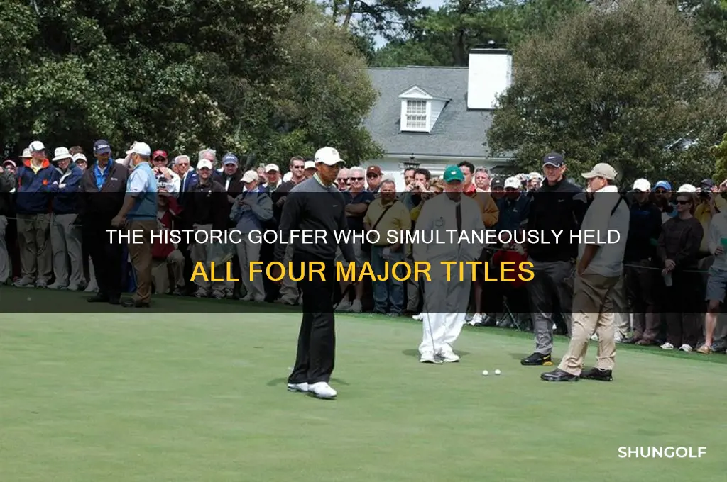 which golfer has held all 4 major titles at once