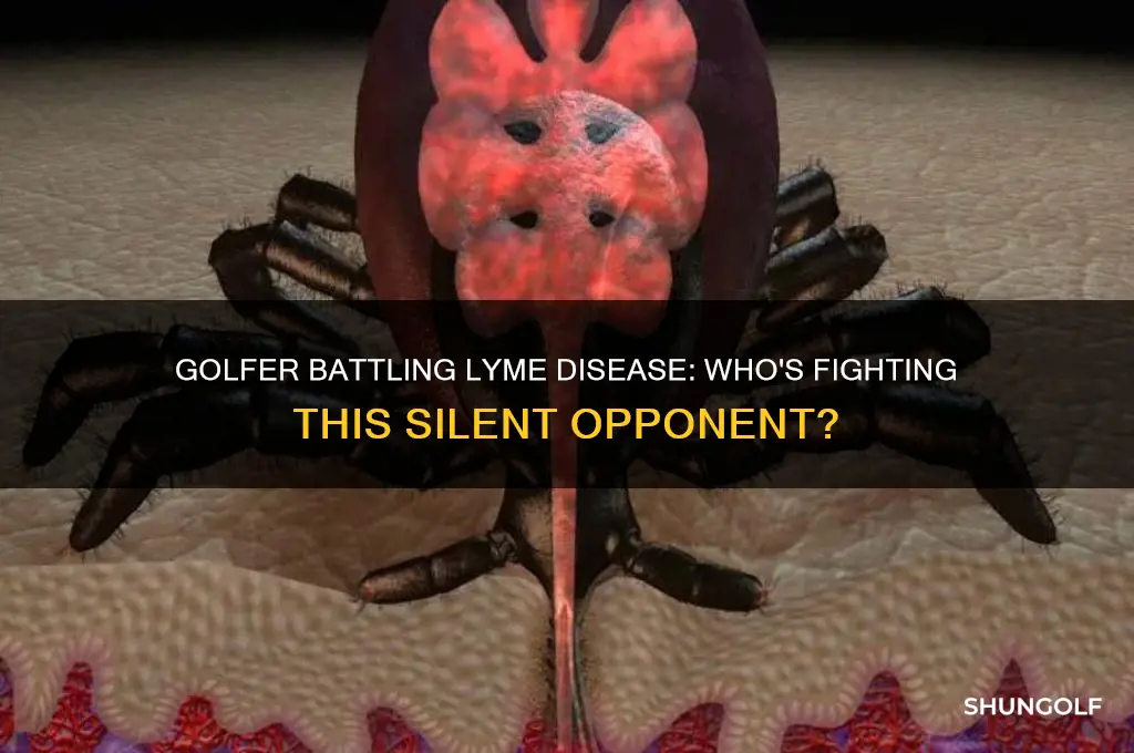 which golfer has lime disease
