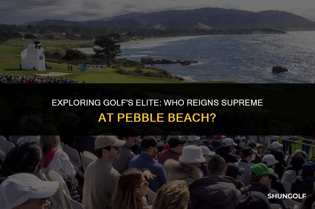 which golfer has the best record at pebble beach