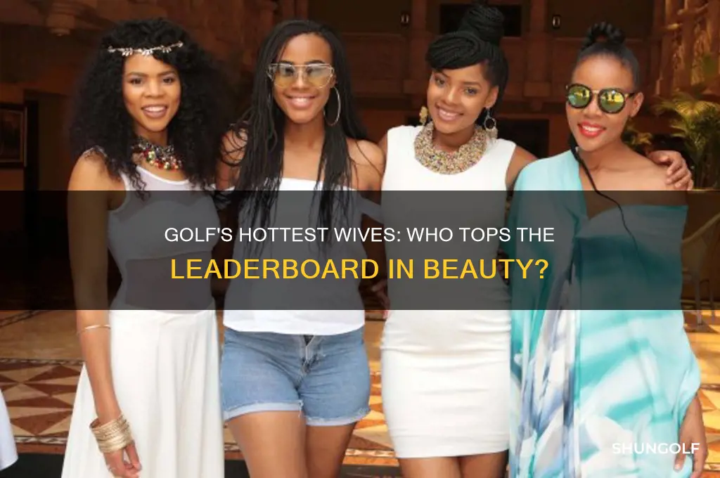 which golfer has the hottest wife