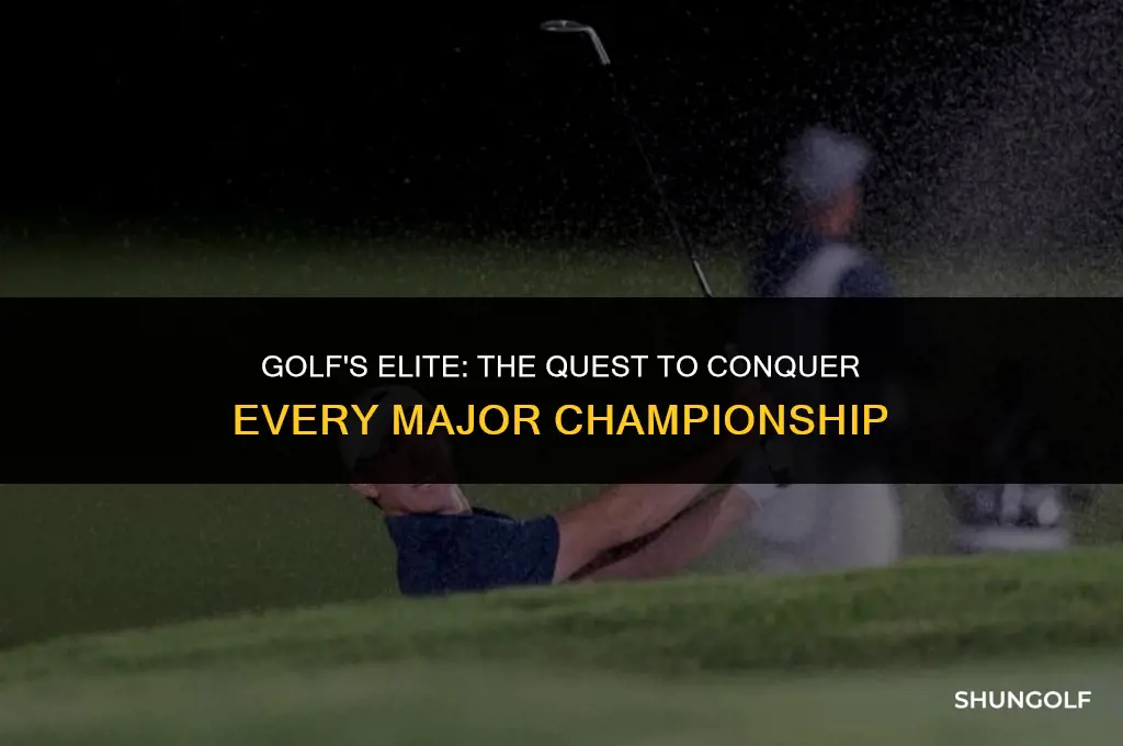 which golfer played every major championship