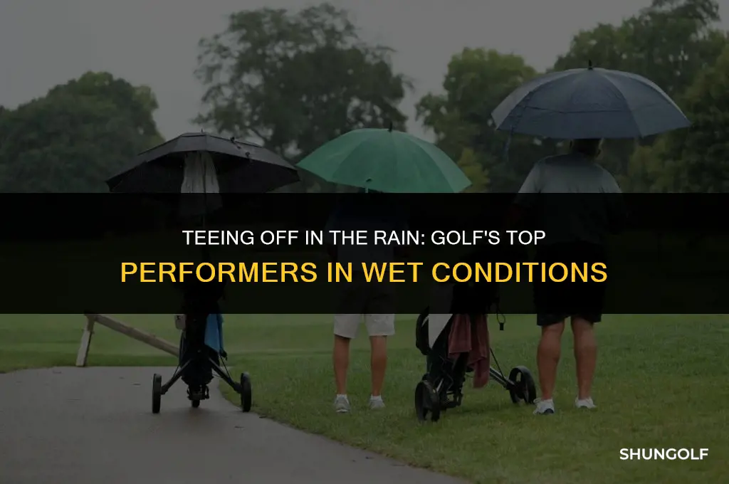 which golfer plays best in rain