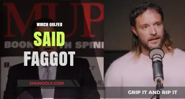 Controversial Golfer's Slur: Who Used the Term 'Faggot' on Tour?