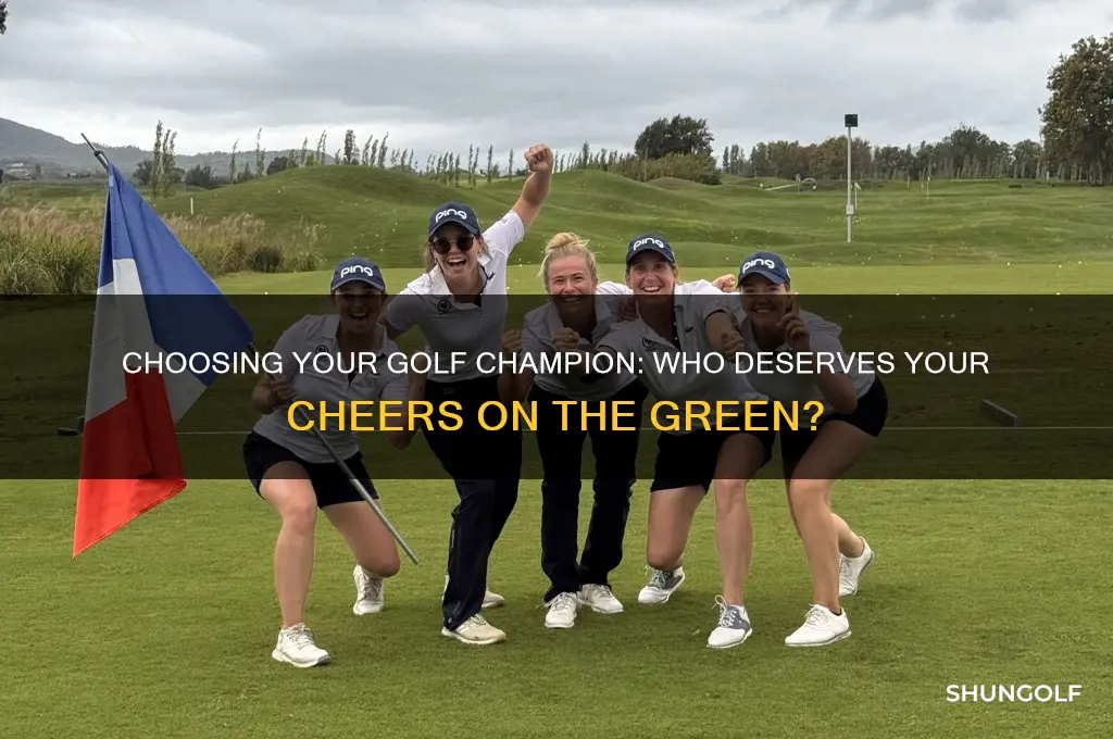 which golfer should i root for