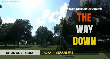The Art of the Spin: Golfers Who Twirl Clubs on Downswing