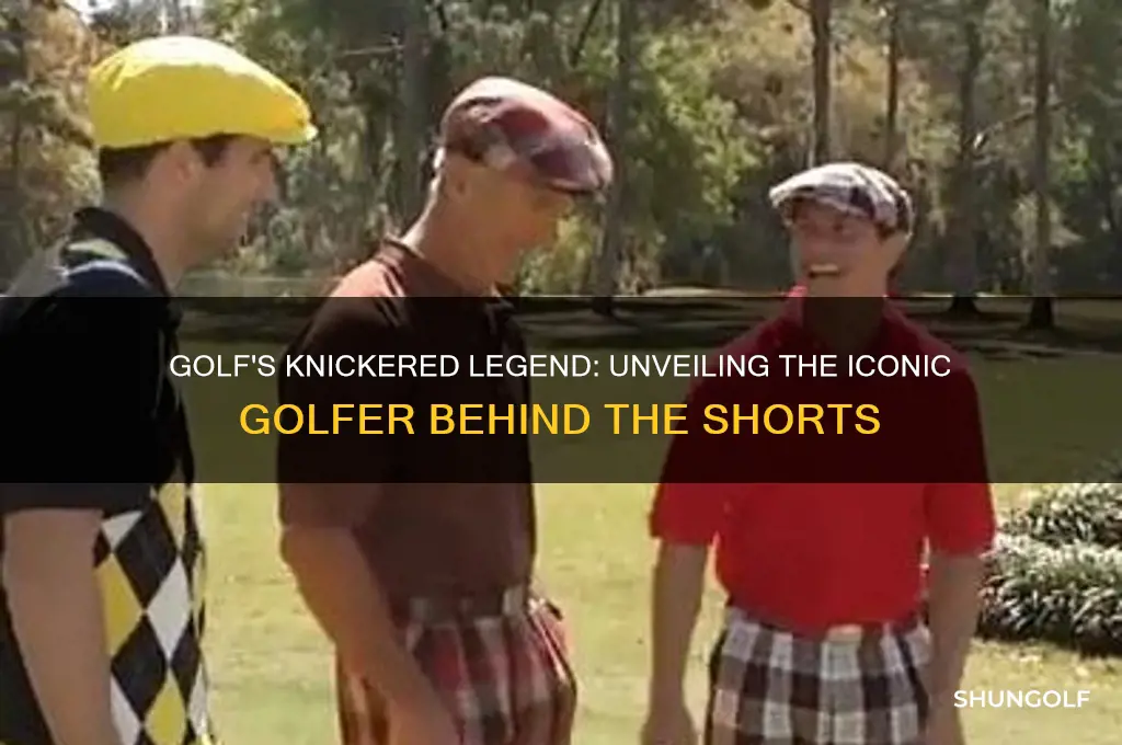 which golfer wore knickers