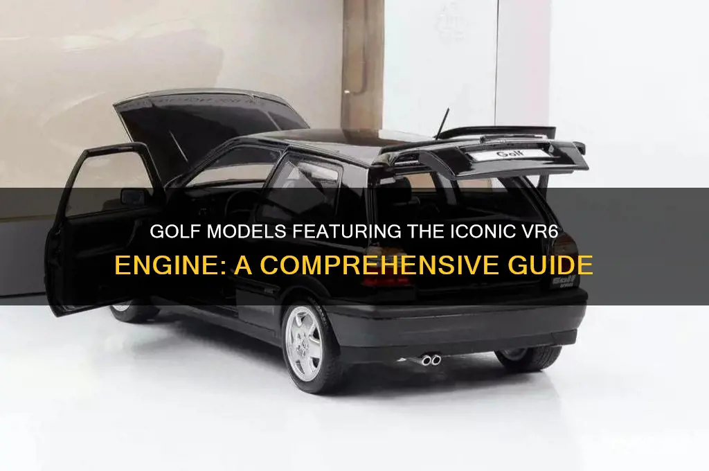 which golfs have a vr6
