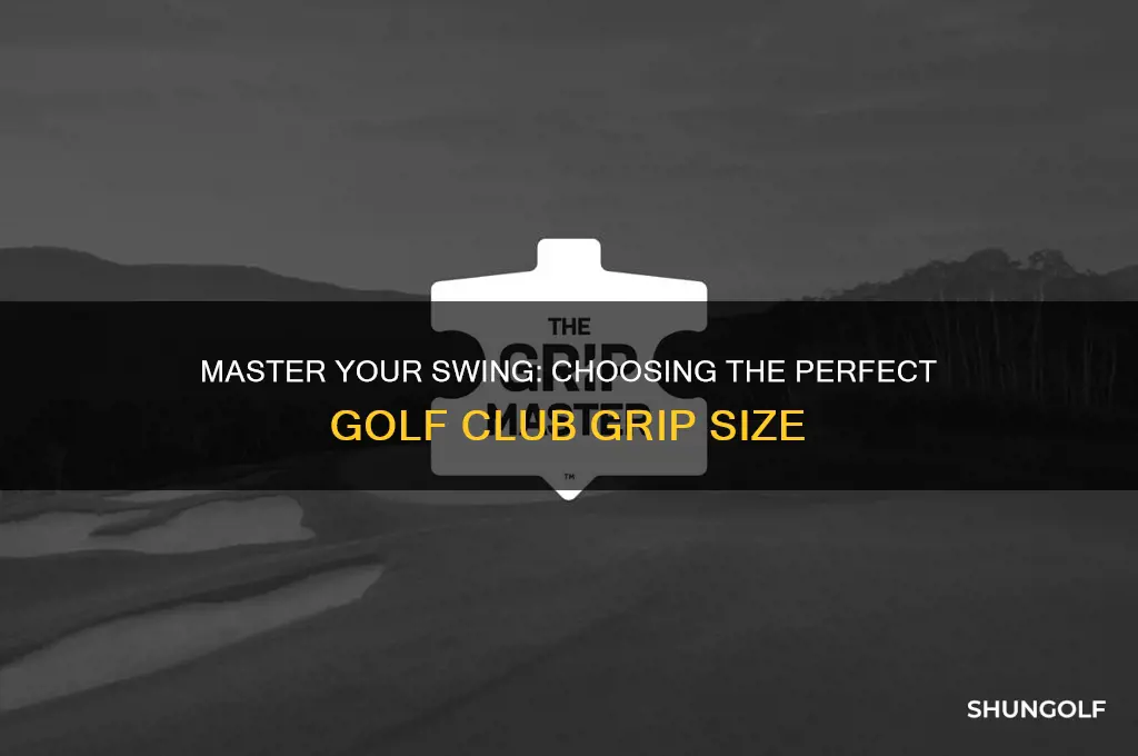 which grip size do i need for golf clubs