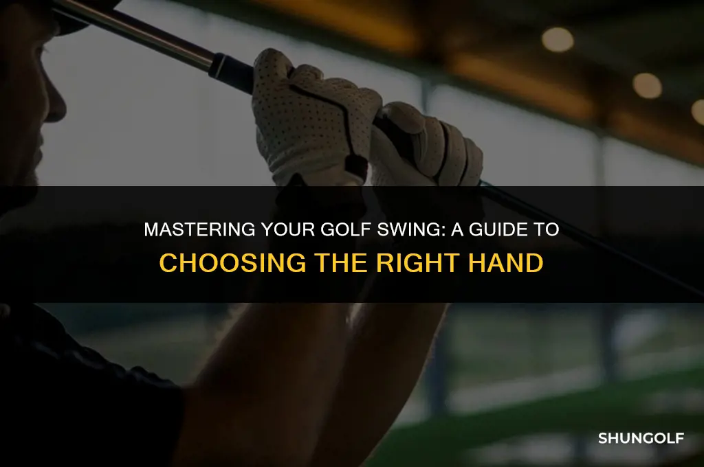 which hand do you play golf