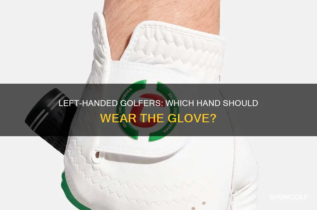 which hand does glove go on for left hnaded golfer