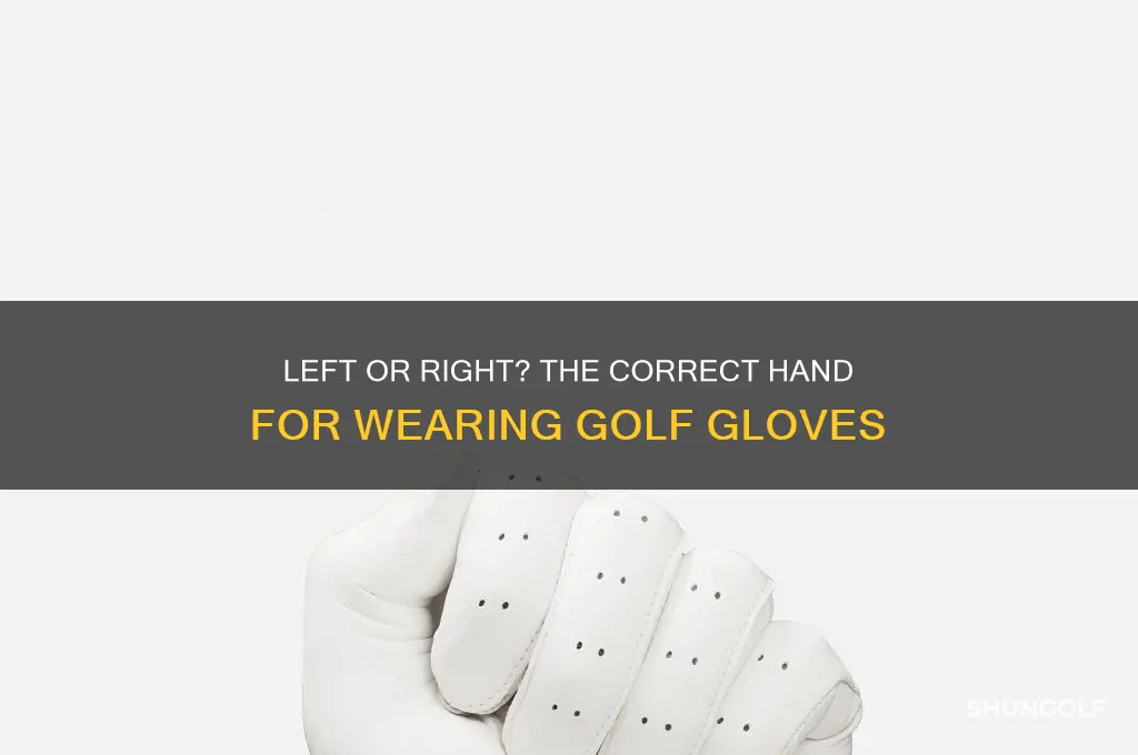 which hand should golf gloves be worn on